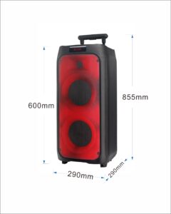party speaker GD-2619 6.5"*2