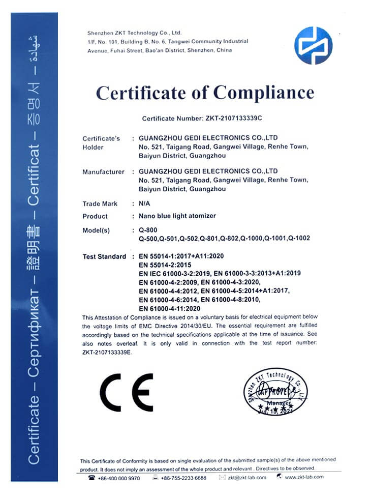 Certificate_GEDI